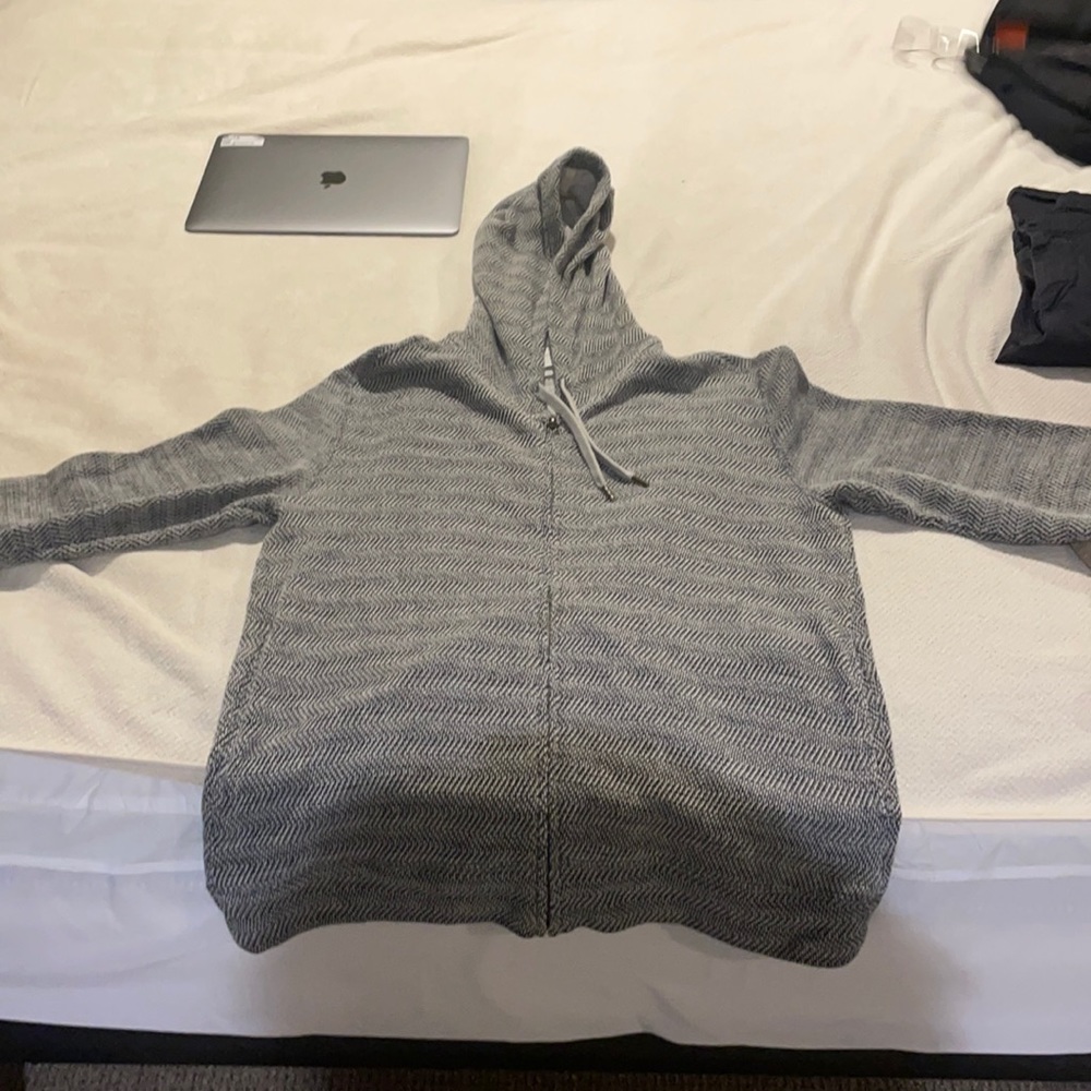 Billy Reid Zip Up Sweatshirt